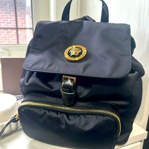 Versace Nylon Drawstring backpack